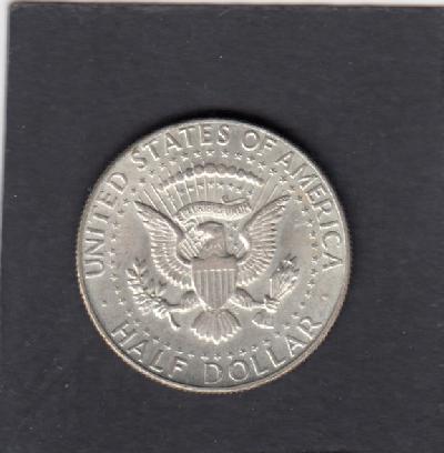 Beschrijving: 1/2 Dollaar KENNEDY